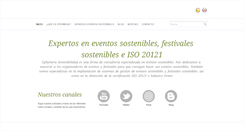 Desktop Screenshot of ephymerasostenibilidad.com